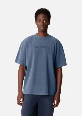 Distort gewassen T-shirt