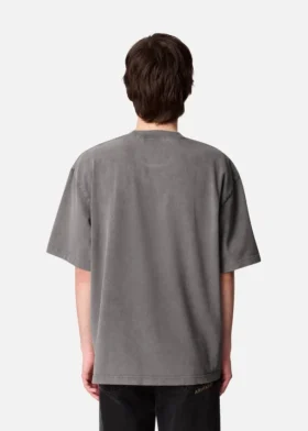 Distort gewassen T-shirt
