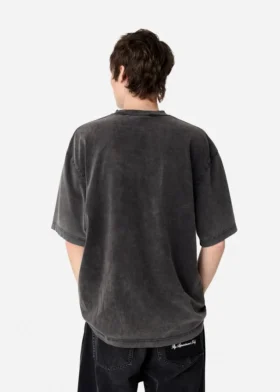 Distort gewassen T-shirt