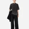 Distort gewassen T-shirt Distort gewassen T-shirt