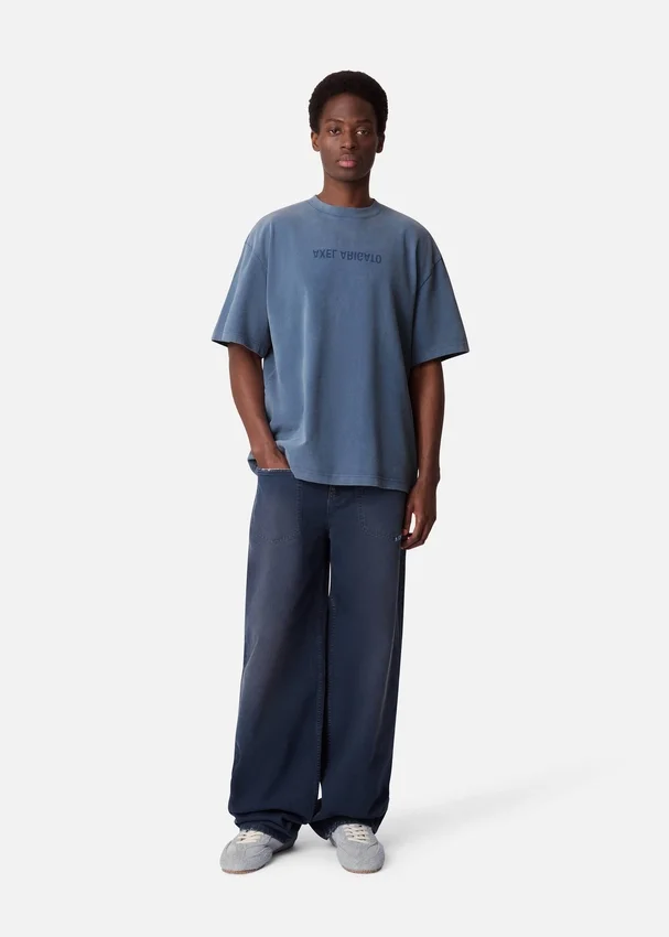 Distort gewassen T-shirt Distort gewassen T-shirt