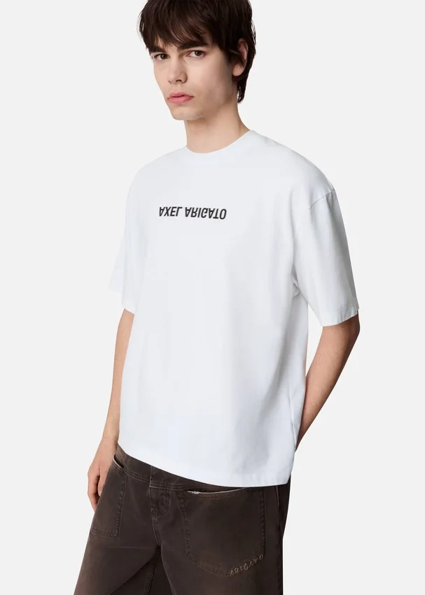 Distort gewassen T-shirt Distort gewassen T-shirt
