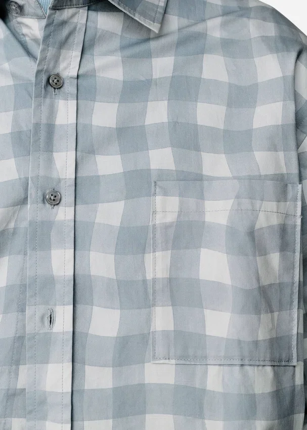 Distort Gingham-overhemd Distort Gingham-overhemd