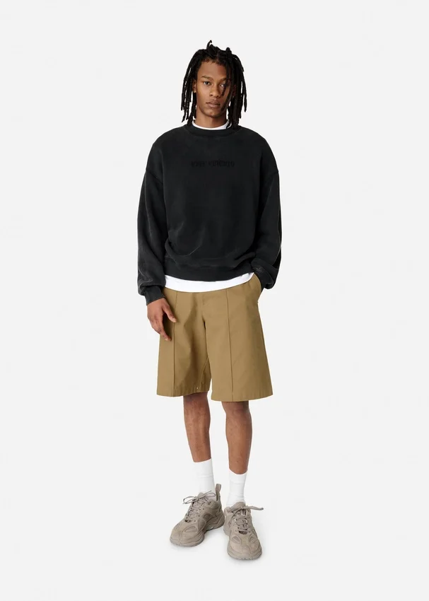 Distort Washed Sweatshirt Distort Washed Sweatshirt