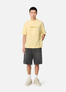 Invert denim shorts