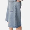 Invert denim shorts