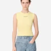 Scoop geribde tanktop