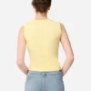 Scoop geribde tanktop